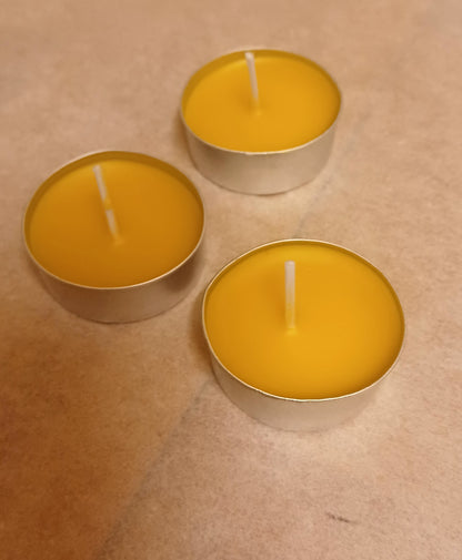 Beeswax Tea Light Candles