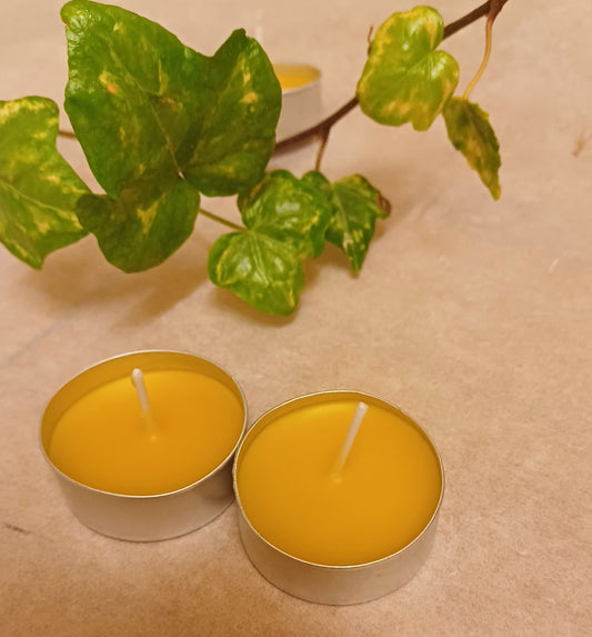 Beeswax Tea Light Candles